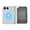 Gray, variant on Dteck for iPhone Duo Case with Built-in Screen Protector Tempered Glass, Compatible with MagSafe, Hinge Protection Full Body Shockproof Phone Cover,White