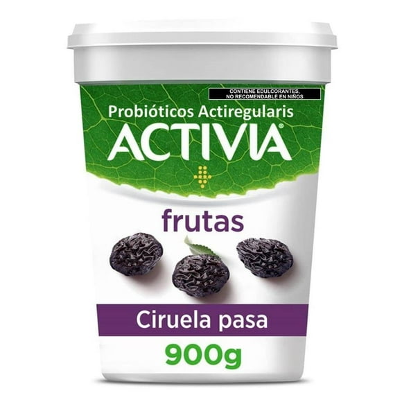 Alimento lácteo fermentado Activia frutas ciruela pasa 900 g