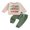 Green, variant on Toddler Baby Girls Boys Christmas Clothing Sets 0 6 12 18 24 Months 2T 3T Candy/Reindeer Letter Print Long Sleeve Sweatshirt Pocket Long Pants Outfits