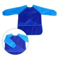thumbnail image 1 of Kids Art Smock Children Painting Smock Kids Drawing Smock Long Sleeve Drawing Smock Painting Tools Child Kids Waterproof Craft Apron Drawing Painting Cooking Smock With Pocket, 1 of 8