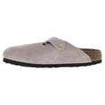 thumbnail image 3 of Birkenstock Womens Boston Suede Slip On Mule Sandals, 3 of 3