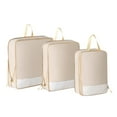 thumbnail image 2 of JWshufel Portable Travel Organizer Bag Set for Toiletries Cosmetics Clothes Shoes Compression Storage 4 Piece Lightweight Compact Solution Suit for Trips and Business Travel, 2 of 8