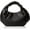 Black, variant on Mini Clutch Purses for Women Soft Leather Hobo Tote Bags for Women Small Handbags Cloud-Shaped Top Handle Dumpling Bag