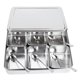 thumbnail image 1 of 6 Compartment Stainless Steel Seasoning Box Storage Container with Spoons and Kitchen Utensils, 1 of 4