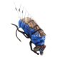 thumbnail image 5 of Moscas de pesca con mosca Anzuelo de acero al carbono Señuelos de pesca hechos a mano Cebos artificiales para Azul, 5 of 9