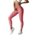 thumbnail image 1 of Leggings Versátiles Sonducket para Mujer Entrenamientos en Lugares Deportivos Pantalones de Yoga Push Up Fitness Cintura Alta Rosa METRO, 1 of 6