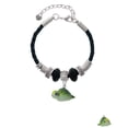 thumbnail image 2 of Delight Jewelry Resin Sea Turtle Best Friend Celtic Knot Leather Bead Bracelet, 7"+2" Extender, 2 of 4