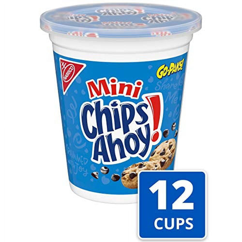 Chips Ahoy Mini Cookie Go Pack, 3.5 Ounce, 12 per Case