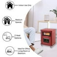 thumbnail image 3 of Comfort Zone Infrared Quartz Cabinet Heater, Cherry, CZ2032C, 3 of 4