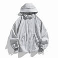 thumbnail image 4 of PBFRDSJ Men's Windbreaker Lightweight Breathable Athletic Jackets Full Zip High Neck Sun Protection Jacket with Pockets, 4 of 9