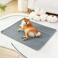 thumbnail image 4 of Meitianfacai Washable Urinary Pads for Dogs and Cats Reusable Puppy Pads Waterproof Pet Training Pads, Non-Slip Dog Mats Fast Absorbent Whelping Pads for Playpen,Bed,Cages,Sofa Mats (Gray B), 4 of 6