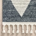 thumbnail image 5 of Well Woven Tango Grey Geometric Triangle Pattern Stain-resistant Runner Rug (2'3" x 7'3"), 5 of 7