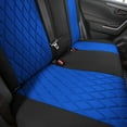 thumbnail image 3 of TLH Blue Rear Neosupreme Custom Fit Seat Covers for 2021-2022 Toyota Rav4 Hybrid | Hybrid Prime with Water Resistant Neoprene Insert, 3 of 7