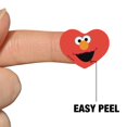 thumbnail image 4 of Sesame Street Elmo Face Heart Shaped Planner Calendar Scrapbook Craft Stickers, 4 of 6