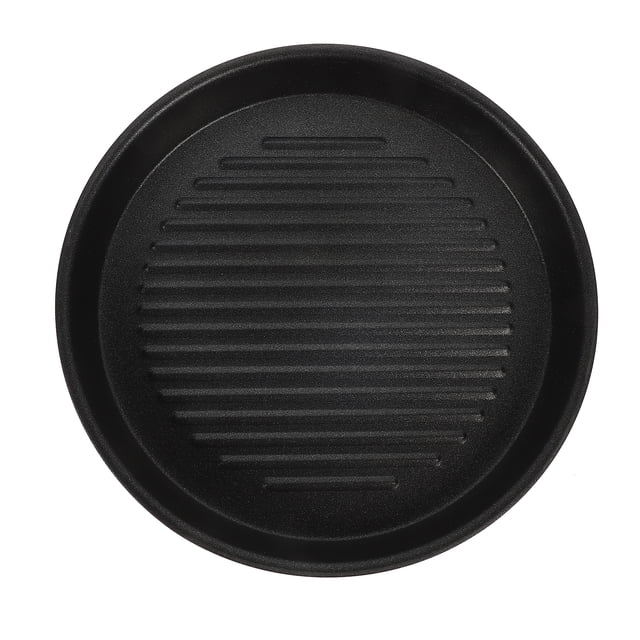 KAKOWELY Non-stick Grill Pan Outdoor Barbecue Pan Aluminum Steak Pan Camping Grill Pan,8.46X"X8.46"X0.98"