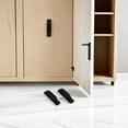 thumbnail image 4 of NICEXMAS 6Pcs Black Adhesive Cabinet Handles Peel and Stick No Drill Self Stick Door Pulls, 4 of 8