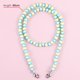 thumbnail image 2 of Collar De Cuentas, Collar De Cuentas De Corazón Acrílico, Cordones Para Cubrir La Cara, Cadena De Gafas, Bisutería, Collares De Hilo Para Mujeres Y Niñas seitruly AP007679-03, 2 of 6