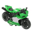thumbnail image 2 of Motocicleta de Juguete Ticfox Modelo de Aleación Simulación Retroceso Verde, 2 of 14