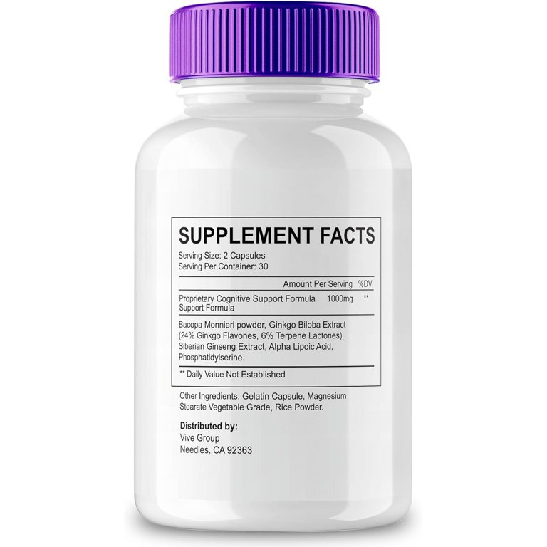 Neuro Boost Brain Supplements for Memory and Focus Capsules