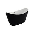 thumbnail image 3 of A&E Bath and Shower Jodie freesting tub 59in., 3 of 7