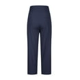 thumbnail image 6 of Simua Cropped Pants for Women High Waist Stretch Womens Golf Trousers for Spring Fall with Pockets, 6 of 8