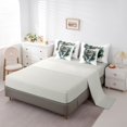 thumbnail image 3 of Manfei Nature Wolf 7pcs Queen Bedding,Rustic Wildlife Bedding Comforter Set Queen,White,Light Gray Reversible, 3 of 7
