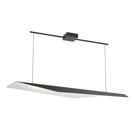 LP70548-BK/WH-Kuzco Lighting-Taro - 41W LED Linear Pendant-3 Inches Tall and 6.13 Inches Wide