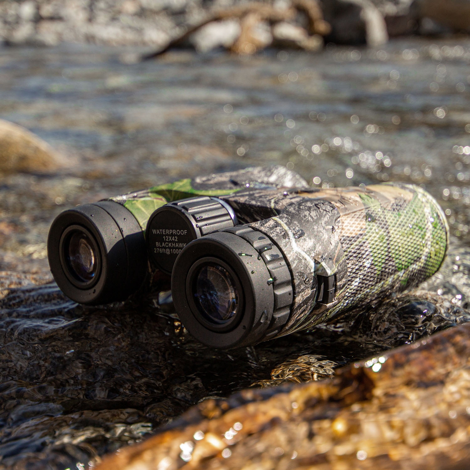 BARSKA 10x 42mm WP Blackhawk Mossy Oak® Break-Up® Camo Binoculars Clam AB11851