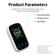 thumbnail image 4 of 3in1 Air Quality Tester CO2 Temperature Humidity Detector NDIR Sensor Auto Brightness Adjustable Digital TFT LCD Display with Carbon Dioxide Calibration Temperature Unit Switching Functions, 4 of 7