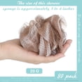 thumbnail image 2 of Esponjas de baño CHENGU Loofah Bulk, 80 unidades, para ducha, 20 g, 2 of 6