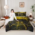 thumbnail image 4 of Manfei Boys Girls Video Game Bedding Comforter Set 2pcs,Abstract Gamepads Twin Comforter Sets Microfiber,Gothic Spider Web Breathable Bedding Set,Luxury Bedroom Decor,Reversible, 4 of 8