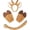 giraffe-B, variant on Cow Pattern Plush Hair Accessory Headband Set with Matching Decorative Gloves & Tail, Soft Flannel Hair Styling Accessory, 10.63x7.09in Headband