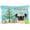 Multi-Color, variant on Carolines Treasures Christmas Tree and Fawn Pug Canvas Fabric Decorative Pillow 12H x16W multicolor