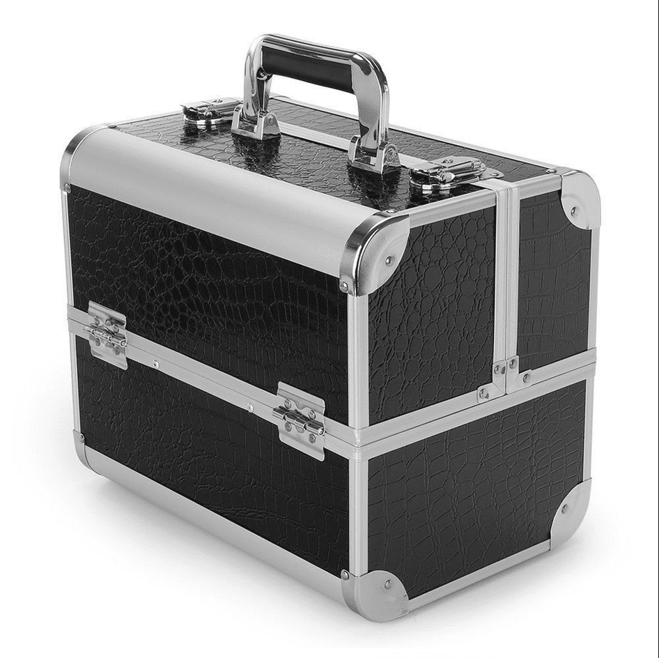 Extra Large Vanity Case Beauty Box Make up Jewelry Cosmetic Nail