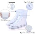 thumbnail image 3 of Fundas impermeables para zapatos, reutilizables, impermeables, ligeras, antideslizantes, fundas para zapatos para días lluviosos XL, 3 of 5