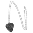 thumbnail image 3 of Collier de Guitare en Acier Inoxydable Collier de Basse Pendentif Chaîne de Guitare, 3 of 8