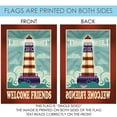 thumbnail image 4 of Toland Home Garden Let There Be Light Welcome Lighthouse Flag Double Sided 12x18 Inch, 4 of 5
