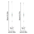 thumbnail image 2 of Worgeous Creative Crystal Alloy Pendants for Decor Assorted Color 2pcs, 2 of 8