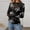 White, variant on JIUWEN Women's Basic Long Sleeves Mesh Sheer Tops-Black-L,Sheer Tops for Women,Mesh Long Sleeve Tops for Women