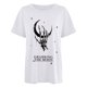 thumbnail image 4 of Camiseta de manga corta con cuello redondo y estampado de calavera de sol y luna informal a la moda para mujer Pompotops hkajfhjk458290, 4 of 4