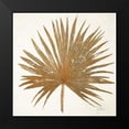 thumbnail image 2 of Pinto, Patricia 12x12 Black Modern Framed Museum Art Print Titled - Golden Leaf Palm I, 2 of 5