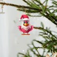 thumbnail image 4 of BKER Cartoon Christmas Chicken Christmas Decoration Pendant Acrylic Car Ornament Backpack Keychain, 4 of 4
