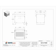 Low Voltage Distribution Transformer, 30 kVA, NEMA 3R, 120/240V, 480V AC T3030K0023B