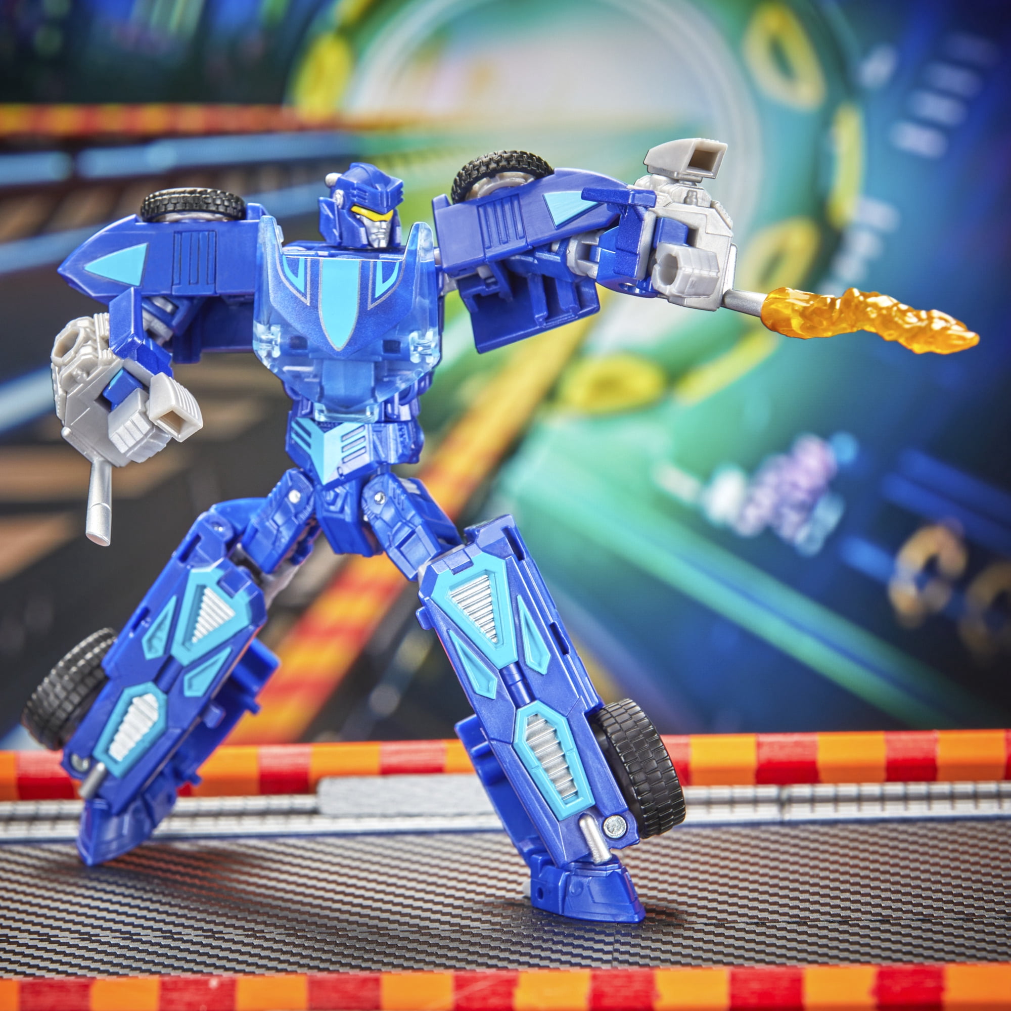 Transformers Toys Hot Wheels® x Transformers 5" Twin Mill Action Figure, 8+