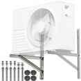 thumbnail image 1 of Stainless Steel Mini Split Bracket Wall Mounting Support For Outdoor Window Air Conditioner Heat Pump Systems, Universal, 9000-18000 Btu Condenser (90, 1 of 5