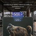 thumbnail image 3 of High Precision Body Weight Scale Smart Bathroom Scales with Large LCD Display(400lbs),Decorative for Bedroom-Brown Bear Roaring And Mouth Open Wide, 3 of 4
