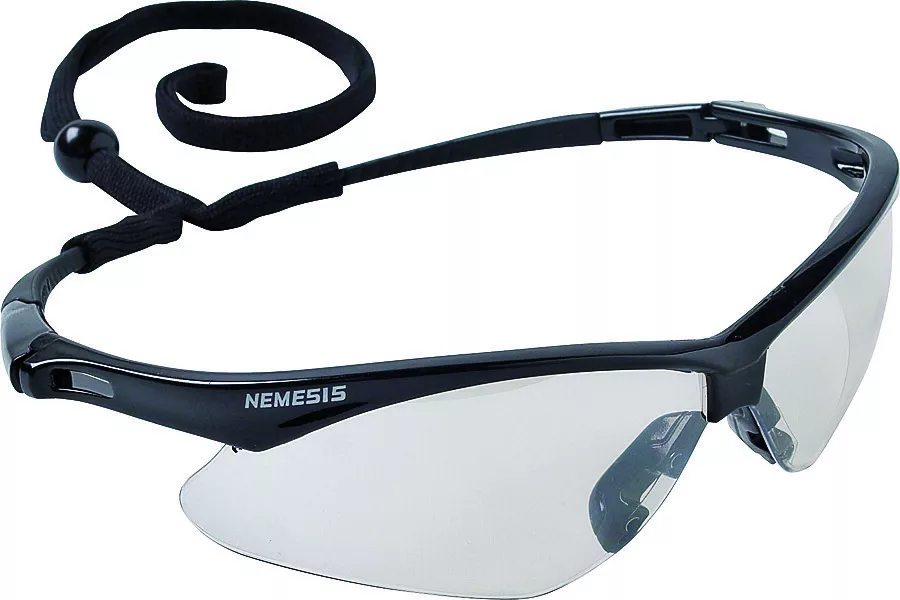 CIRCLE- 3- Nemesis 25676 Clear Safety Glasses Protective Shooting Work Eyewear Ansi Z87+