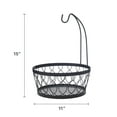 thumbnail image 2 of gourmet basics rustic farmstand fruit basket with banana hook, 2 of 2