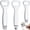 Stylish Style, variant on 3 Pcs Stainless Steel Vial Opener Tool Laboratory Vial Decapper Handheld Bottle Cap Remover for Pharmaceutical Medical Research Sample Vials Durable Reusable Opening Tool