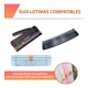 thumbnail image 3 of Repuesto Navaja Guillotina Modelo853 3 Piezas Cuchilla Papel, 3 of 8